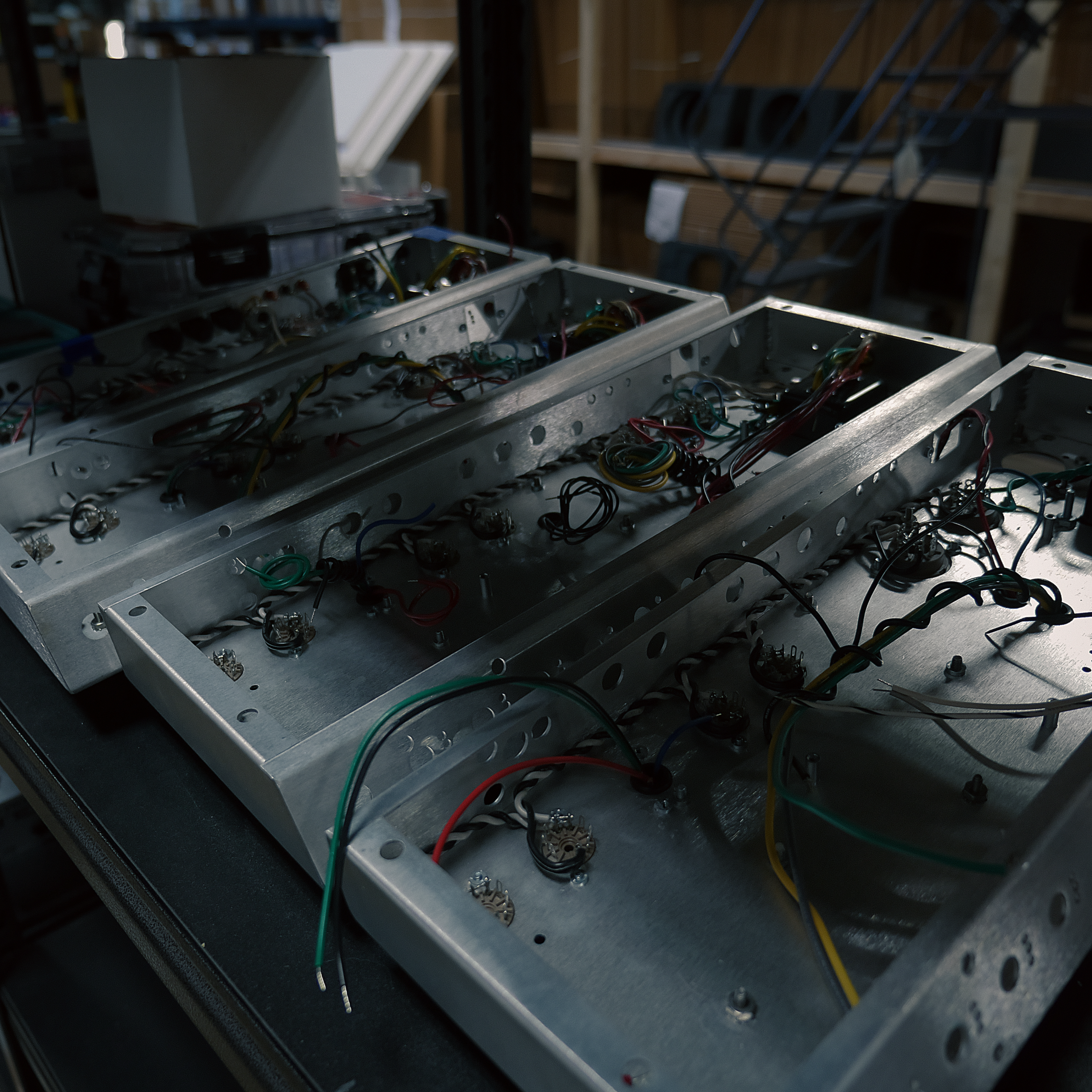 3rd Power amplifier chassis in process